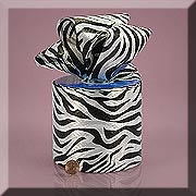 Ribbon #100 4'' Zebra Pattern Tru Life 50 Yd