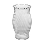 Fluted Vase 6 5/8"