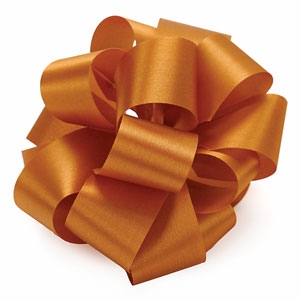 Ribbon #3 Satin Butterscotch 100 Yd Pk1