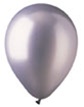 SILVER Latex Balloons