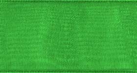 Ribbon #9 Emerald Green Organdy Sheer 607 100Yd