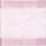 Ribbon #3 Delight Sheer Lt Pink W/Satin Edge 25Y