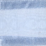 Ribbon #3 Delight Sheer Lt. Blue W/Satin Edge 25Y