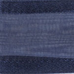 Ribbon #3 Delight Sheer Navy Blue W/Satin Edge 25Y