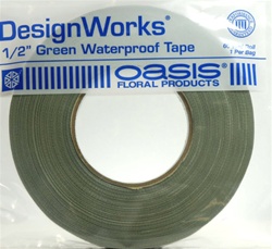DesignWorks® 1/2" Green Waterproof Tape