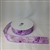 Ribbon #9 Floral Spring Lavender Wire Edge 747 50Y