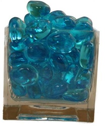 Baby Blue Acrylic Vase Filler 3.0cm