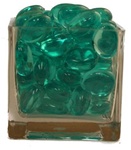 Green Acrylic Rocks 3.0cm