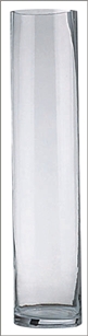 Cylinder Glass Vase 5x14
