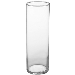 Cylinder Glass Vase 6x20