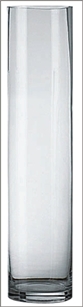 Cylinder Glass Vase 6x28