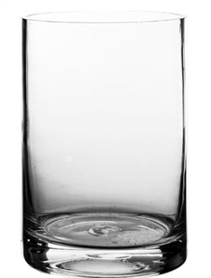 Cylinder Glass Vase 3x4