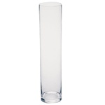 Cylinder Glass Vase 4x14