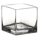 Cube Glass Vase 2x2x2