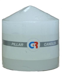 Pillar Candle 3"x3"H - White