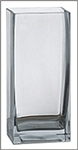 Square Glass Vase 4x4x10