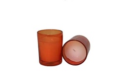 Votive with Candle - Lavender (Case of 25)