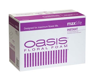 OASIS® Instant Floral Foam Maxlife, 48 bricks per case