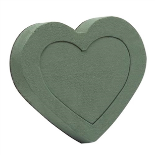 OASIS® Floral Foam Shape, Heart, 2 pack