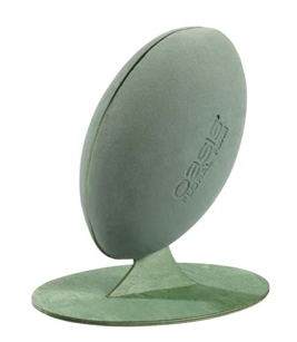 OASIS® Floral Foam Football with stand, 1 pack