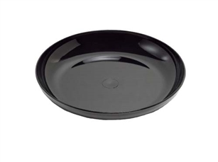 9" LOMEY® Designer Dish, Black, 12 case