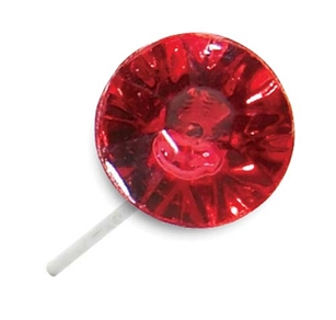 LOMEY™ Diamante Pin, Red, 100 pack