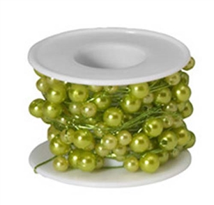 OASIS™ Beaded Wire, Apple Green, 1 pack