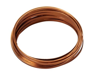 3/16" OASIS™ Flat Wire, Copper, 10/case