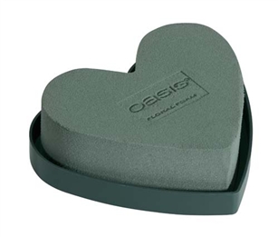 5" OASIS® Solid Mini Heart, 12/case