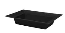 ESSENTIALS™ Rectangle Bowl, Onyx, 24/case