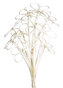 OASIS™ Midollino Flower, Natural, 8 pack