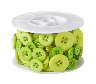 OASIS™ Button Wire, Apple Green, 6/case