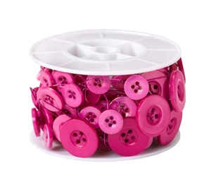 OASIS™ Button Wire, Strong Pink, 6/case