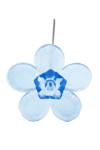 LOMEY™ Retro Flower Pin, Turquoise, 200/case