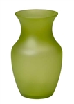 Rose Vase, Apple Green Matte, 12/case