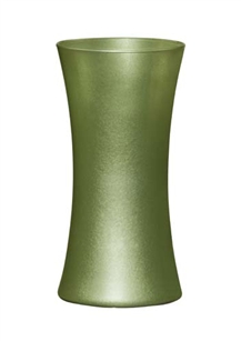 Gathering Vase, Apple Green Ice, 12/case
