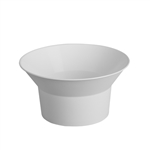OASIS Flare Bowl, White (12/Case)