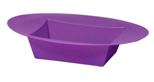 ESSENTIALS™ Oval Bowl, Purple, 12 pack