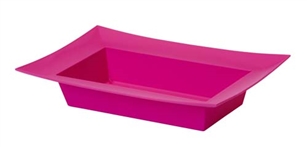 ESSENTIALS™ Rectangle Bowl, Strong Pink, 12 pack