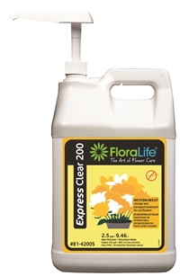 Floralife® Express Clear 200, 2.5 gallon w/pump