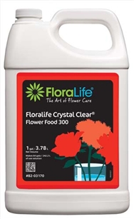 Floralife CRYSTAL CLEAR® Flower Food 300 Liquid, 1 gallon, 6/case
