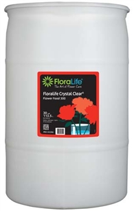 Floralife CRYSTAL CLEAR® Flower Food 300 Liquid, 30 gallon, 30 gallon drum