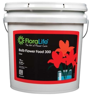 Floralife® Bulb Food Clear 300 Powder, 10 lb., 10 lb. pail