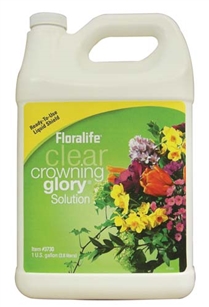 Floralife® Clear Crowning Glory® Solution, 1 gallon, 1 gallon jug