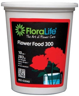 Floralife® Flower Food 300 Powder, 10 oz., 10 oz. tub