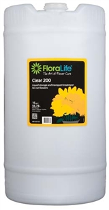 Floralife® Clear 200 Storage & transport treatment, 15 gallon, 15 gallon drum