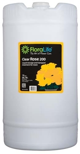 Floralife® Clear Rose 200 Storage & transport treatment, 15 gallon, 15 gallon drum