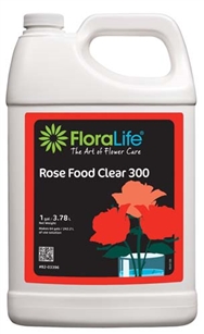 Floralife® Rose Food Clear 300 Liquid, 1 gallon, 6 case