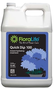Floralife® Quick Dip 100 Instant hydrating treatment, 2-1/2 gallon, 2-1/2 gallon jug