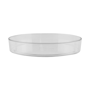 8 1/2" Designer Tray, Crystal,  Pack Size: 24